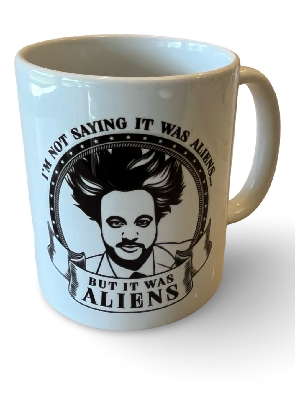 Giorgio A. Tsoukalos Ceramic Mug “It Was Aliens”